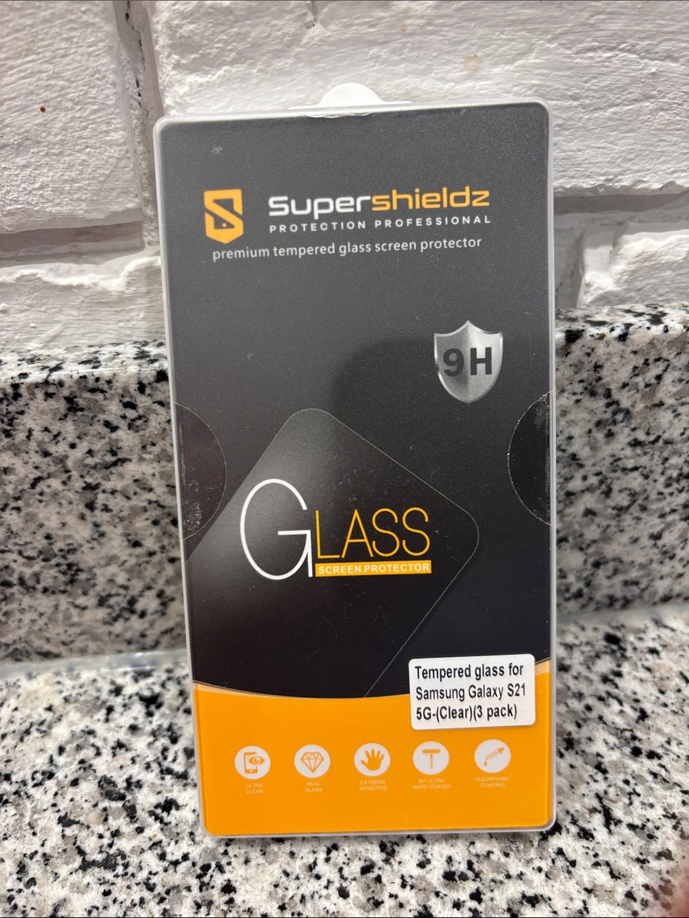 Tempered Glass Screen Protectors Samsung Galaxy S21 3pk